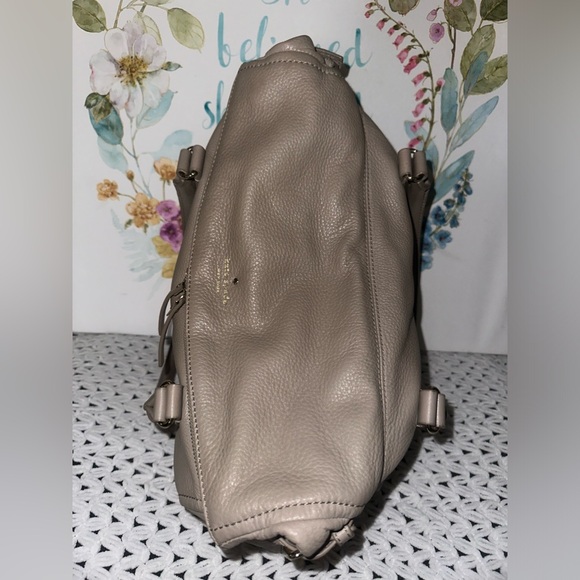 Kate Spade Leather Oyster Tan Handbag - Picture 7 of 16